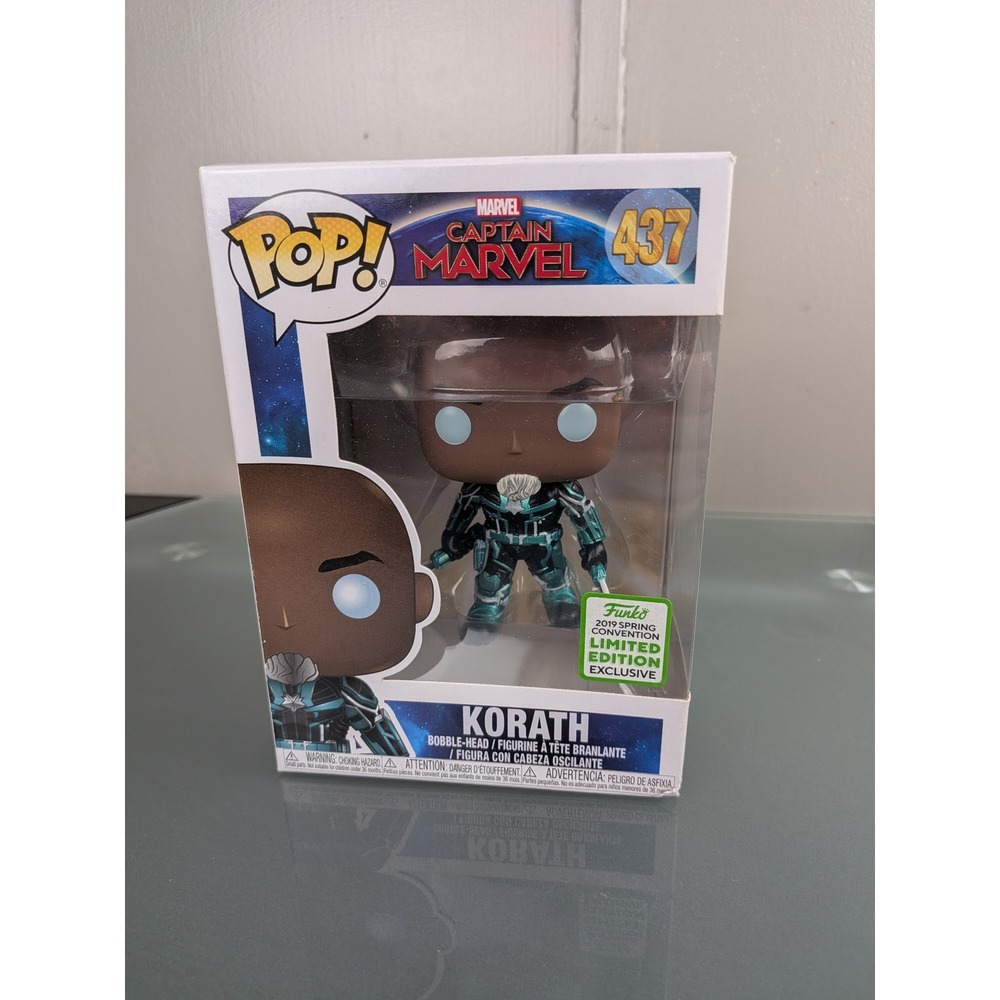 Funko Pop Marvel Captain Marvel Korath 437 2019 Spring Convention Exclusive